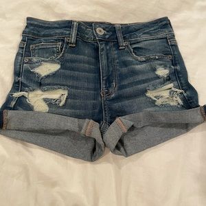 AE jean shorts (next level stretch)